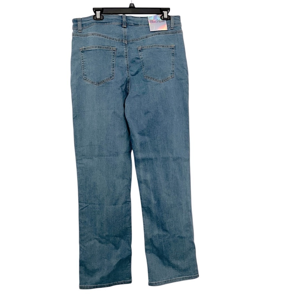 Woman’s Studded Wide Leg High Waisted Jeans Junior Size 13 women’s 10/12 - Picture 3 of 8